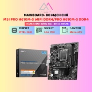 Mainboard MSI PRO H610M-S WIFI DDR4 / PRO H610M-S (Intel H610, LGA 1700, mATX, 2×DDR4) - Genuine pro