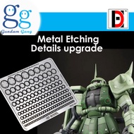 Metal Etching Upgrade Gunpla Accessories Gundam Gang