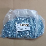 FH Vcju- 2000Pcs 1.2Cm Screws 4X1fh/ 2 12Mm Screws