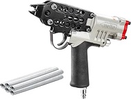 meite SC760S-I2 Pneumatic Hog Ring Gun, 16 Gauge 1/2" Crown Hog Ring Pliers, 2.6-3.6 mm Closure, Sho