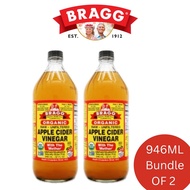 [BRAGG] Organic Apple Cider Vinegar (946ml) BUNDLE OF 2