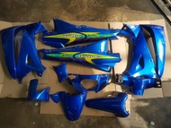 ชุดสี Wave 125S สีน้ำเงินล้วน1 ชุด (13ชิ้น) พร้อมติดสติ๊กเกอร์