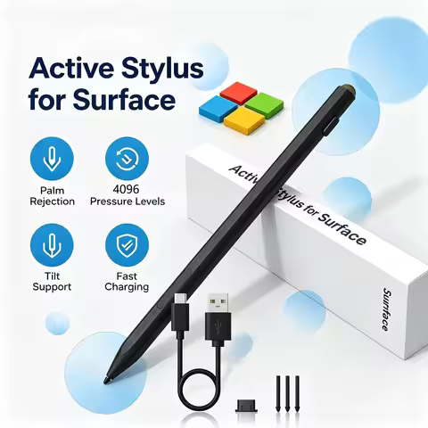 For Microsoft Surface Pro 12-3 HP Envy Spectre X360 Precision Stylus Pen with 4096 Pressure Compatib