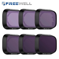 Freewell Professional Drone 6 pieces/set ND Filters for DJI Mini 3/Mini 3 Pro ND4/8/16/32/64/ND1000 