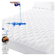 2023 Hot Selling Breathable Twin Queen King Size Bed Bug Quilted Waterproof Mattress Cover Protector