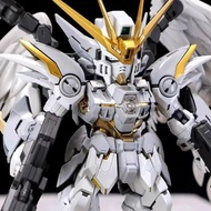 (READY STOCK)NO BOX MGSD Wing Snow White Gundam Zero Custom EW - GL MODEL Model Kit