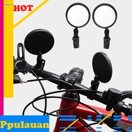  Bike Rearview Mirror Foldable 360 Degree Rotation Convex Acrylic High Strength Handlebar Mirror for Bicycle