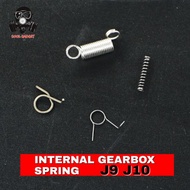 Internal Spring Gearbox Set 4 pcs Tappet Spring Triggger Spring Anti Reversal for Jinming J9 J10