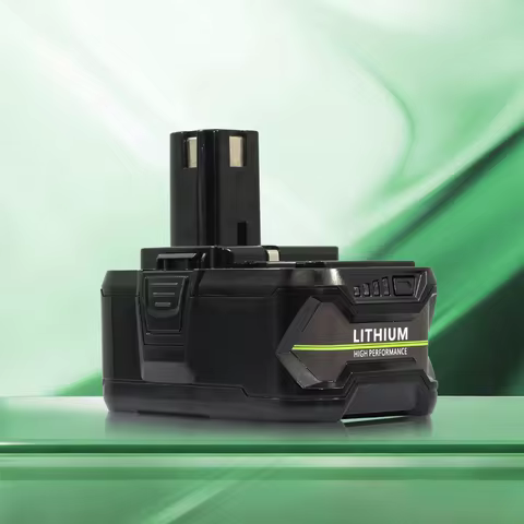 For RYOBI 18V 8Ah 18650 Power Tools Lithium-Ion Battery For RYOBI P108 18V One+ Plus Power Tools P10