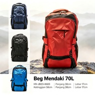 HV-JB23-8683 BEG CAMPING, HIKING BAG, BACKPACK ( READY STOCK )
