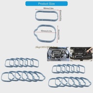 【Trusted】 N5KD Pack of 12 Engine Intake Gaskets for MS97204 3.6L Silicone High Heat Resistance