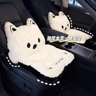 Bantal Pinggang Kereta Comel, Bantal Kereta Kartun Bersepadu, Bantal Leher Kereta Yang Selesa, Baran