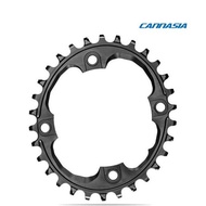absoluteBLACK Chainring RAM Oval 94BCD 32T Black