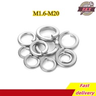 [FKY] Stainless Steel Spring Washer Spring Washer/304/316 Washer M1.6-M20