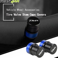Motorcycle CNC Tire Valve Stem Caps Airtight Covers For Yamaha Tmax 530 T MAX 500 T-MAX 560 tmax560 TMAX500/530/560 All years