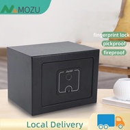 Full metal vault safe box for money fire proof mini vault with fingerprint