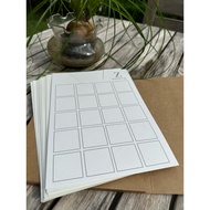 Zentangle / Mandala Art Paper 缠绕砖