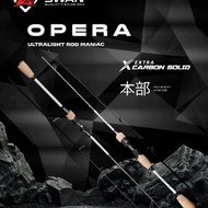 ROD SWAN OPERA | 180 | BAITCASTING BAITCASTING BAITCASTING | CARBON SOLID | ULTRALIGHT ULTRALIGHT | 