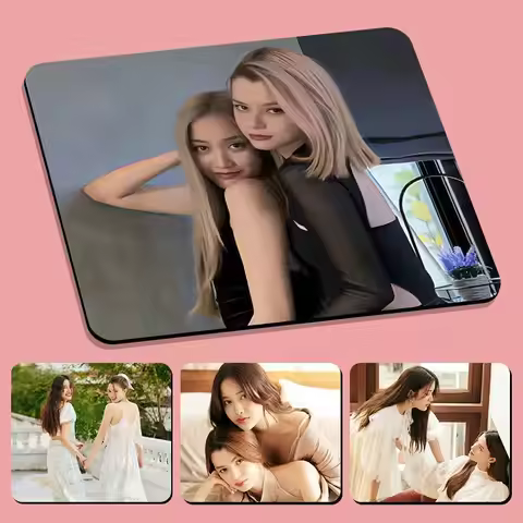 Freenbecky Mousepad Schoolgirl Office Desk Pad Wrist Guard Computer Keyboard Pad Lovers Desk Pad Fre
