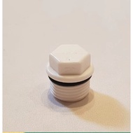 End Cap Dop 1/2 Inch Male Sock Cap Inner Thread Outer PVC Pipe Plug
