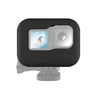 全城熱賣 - PULUZ 適用於GoPro HERO12 Black /11 Black /10 Black /9 Black 主機防風罩減噪泡棉套 (顏色：黑色)