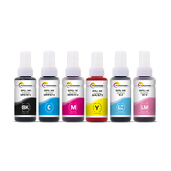 หมึกเติมPrintmaxEpsonL-Serles664/673 70มล.BK/C/M/Y/LC/L