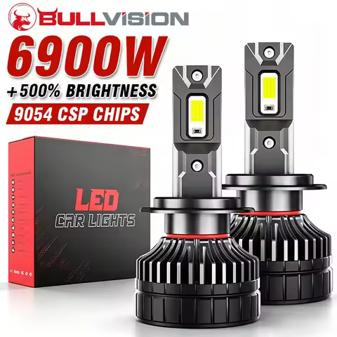 H7 LED Headlight K5C 350000LM Led H3 H4 H11 H8 H1 HB3 9005 9006 HB4 9012 HIR2 H9 30PCS 9054 CSP 6500