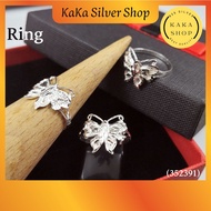 Original 925 Silver Cutting Butterfly Ring For Women (352391) | Perempuan Cincin Rama-rama Perak 925 | Ready Stock