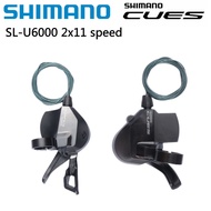 Shimano CUES U6000 Shifter 2s Left 10s 11s Right Side RAPIDFIRE PLUS 2x10speed 2x11speed SL-U6000 Fo