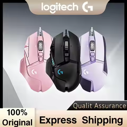 Logitech G502 HERO Wired Gaming Mouse Ergonomic Design Programmable Buttons USB Cable Game Mouse