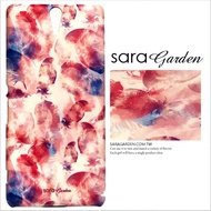 【Sara Garden】客製化 手機殼 SONY Z5 亮彩羽毛 手工 保護殼 硬殼