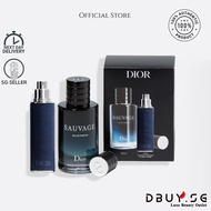 DIOR | 💯 Authentic Men’s Sauvage Gift Set Eau de Parfum and Travel Spray 100ml+10ml Valentine’s