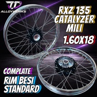 RXZ/CATALYZER/MILI 1.60X18 RIM BESI COMPLATE SET PNP RXZ RIM BESI AAP YOKOHAMA