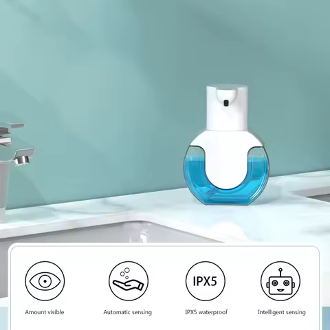 Liquid Soap Dispenser Wall Mountable Smart Soap Dispenser Auto Touchless Infrared Sensor Rechargable