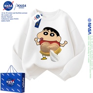 Crayon Shin Chan Drawn Paper Funny Printed Hoodie Loose Casual Large Hoodie Neutral Hoodie   110