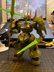 高達模型 水星之魔女 HG迪蘭扎蓋爾專用機 改色迷彩 全上色 （完全品）hg rg mg pg