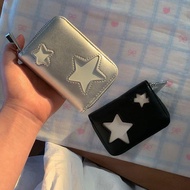 Wind Star Card Holder Storage Simple Fashion Portable Multifunctional Travel Document Coin Purse 69s