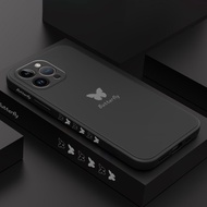 Simple Butterfly Phone Case For iPhone 17 Air 16 Plus 16E Pro Max 4G 5G Fashion Cover