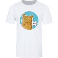 Prick - White T-Shirt, Cat, Insulting Animal, Funny Pets, Gift, Cute But Abusive