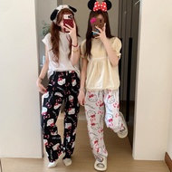 Summer Sanrio Hello Kitty Pajamas Long Pants Spider-man Sanrio Hello Kitty Cotton Casual Pajamas Pan