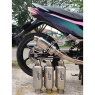 MUFFLER AHM M1 SPR (tabung pendek)