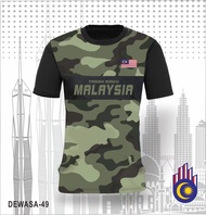 Jersey Malaysia Sport T-shirt Dewasa#49