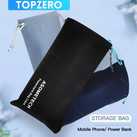 Power Bank Case Phone Pouch For Power Bank Mobile Phone Protection Travel Portable Storage Bag Soft 