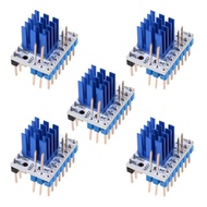 5Pcs TMC2209 V3.0 Stepper Motor Driver Stepping Rod Silent Driver 256 Microstep Current 2.8A VS TMC2