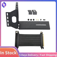 GPU Stand Image Card Vertical Holder with PCI Express Extension Cable Fixed GPU PCI-E Built-in Verti