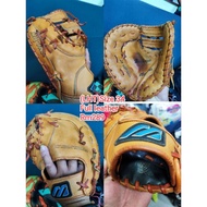 (A)used softball baseball glove sofbol glove