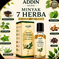 MINYAK 7 HERBA ADDIN HERB AROMATHERAPY HERBA SEMULAJADI ORIGINAL HQ