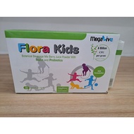 MEGALIVE Flora Kids Probiotics 2 BOX x 30 sachets PLUS FREE 5 SACHETS