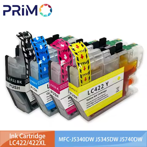 LC422 LC422XL Inkjet Ink Cartridge Compatible for Brother MFC-J5340DW J5345DW J5740DW J6540DW J6940D