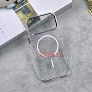 Crystal Clear Magsafe Magnetic Transparent Wireless Charge Case For iphone 15 15 Plus 15 Pro iphone 